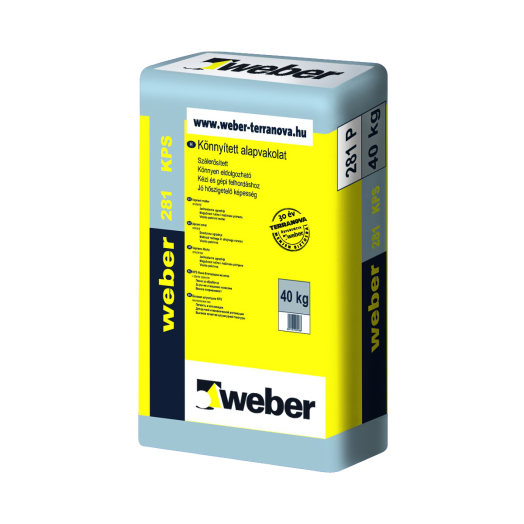 WEBER 281 KPS KÖNNYÍTETT ALAPVAKOLAT 40KG