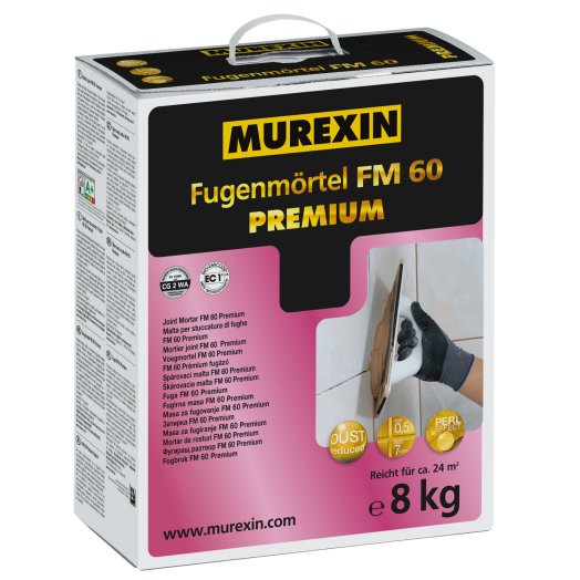 FM60 PRÉMIUM FUGA 8KG FEHÉR