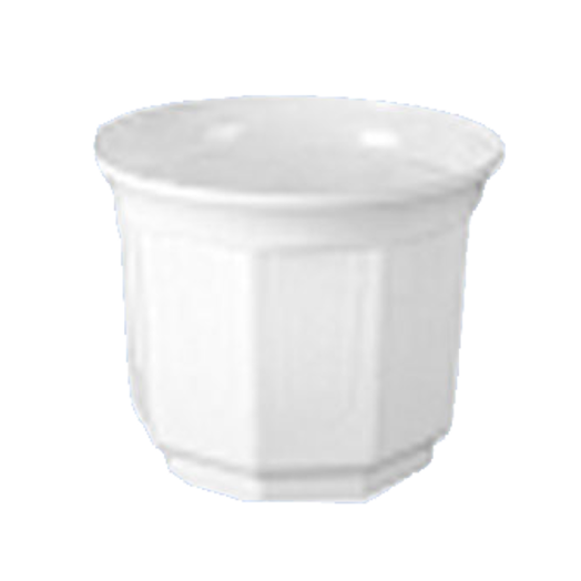 OKTET KASPÓ MŰANYAG FEHÉR 16 CM