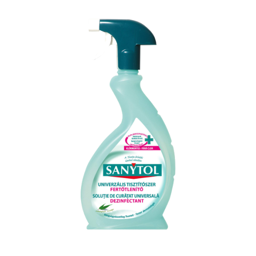 SANYTOL FERTOTLENÍTO                UNIVERZÁLIS TISZTÍTÓ SPRAY   500 ML