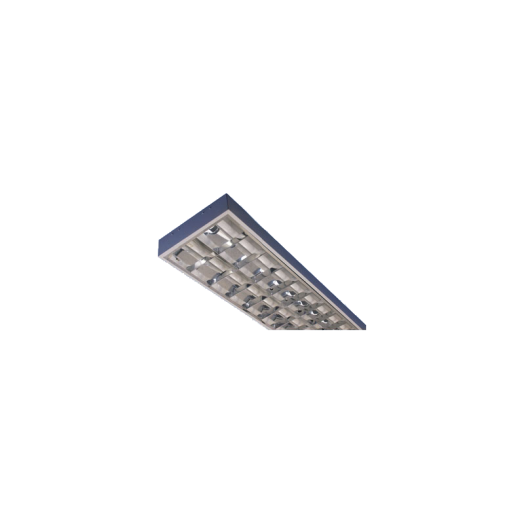 LÁMPATEST 2X36W TÜKRÖS FALON KÍVÜLI DUPLA PARABOLÁS