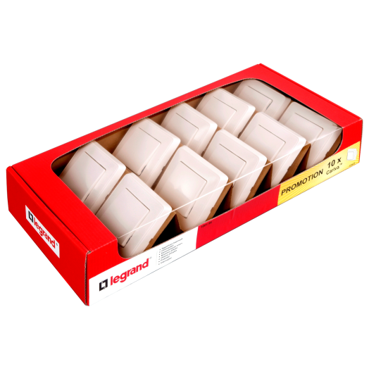 CARIVA 1PÓLUSÚ KAPCSOLÓ MULTIPACK   10DB/CSOMAG