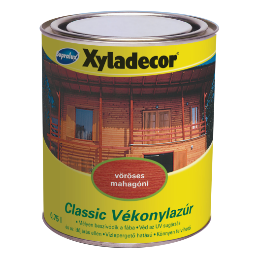 S.XYLADECOR CLASSIC VÉKONYLAZÚR     5L TEAK OLDÓSZERES