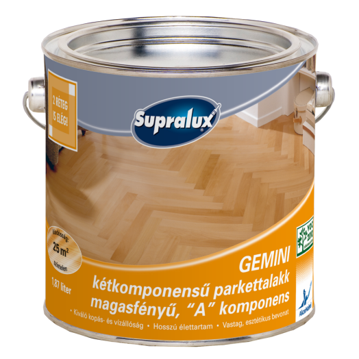 SUPRALUX GEMINI ˝A˝ PARKETTALAKK    MAGASFÉNYŰ 1,87L