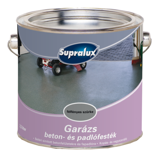 SUPRALUX 2,5L HOMOKSZÍN GARÁZS- ÉS  PADLÓFESTÉK *RÉGI: 223803*