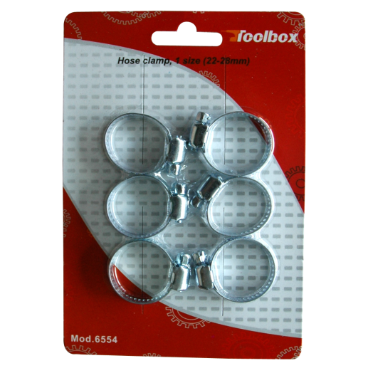 TÖMLŐBILINCS, 6DB-OS (22-28MM)