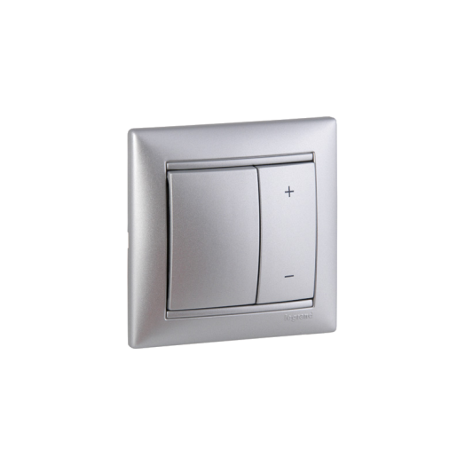 VALENA NYOMÓGOMBOS DIMMER 40-400W ALU.,IZZÓ-ÉS HALOGÉNLÁMPÁHOZ *KAP*