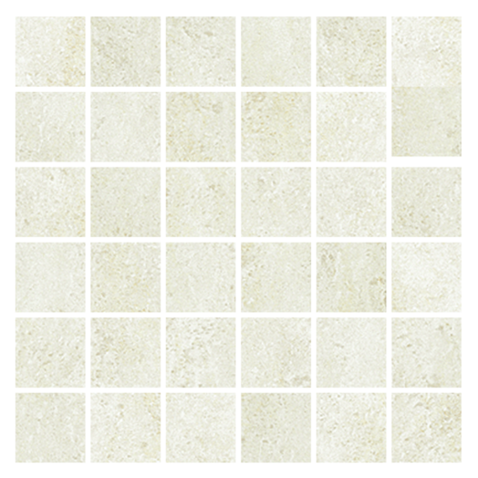 TRAVERTINO MOZAIK DEKORCSEMPE 25X25CM NATÚR