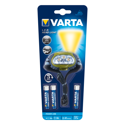 ELEMLÁMPA MILITARY LED HEAD 3AAA