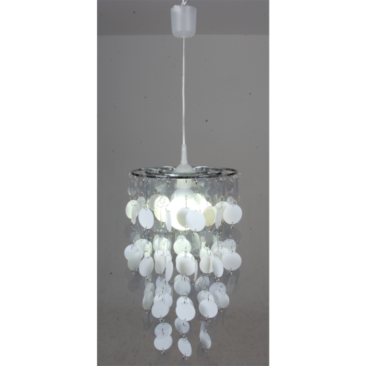 FANCY DECO FÜGG.LÁMPA,H40CM,ÁTM:28  E27,60W FEHÉR
