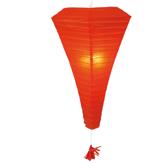 JAPÁN PAPÍR FÜGGESZTÉK PIROS GÚLA   63 CM, 1XE27, 60 W, SK2