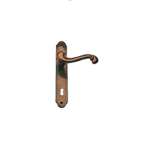 AJTÓKILINCS NZ 90MM BRONZ BAROCCO