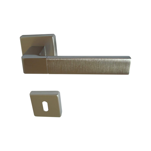 AJTÓKILINCS NZ 45MM SZATÉN KRÓM ELE BIC ROZETTÁS