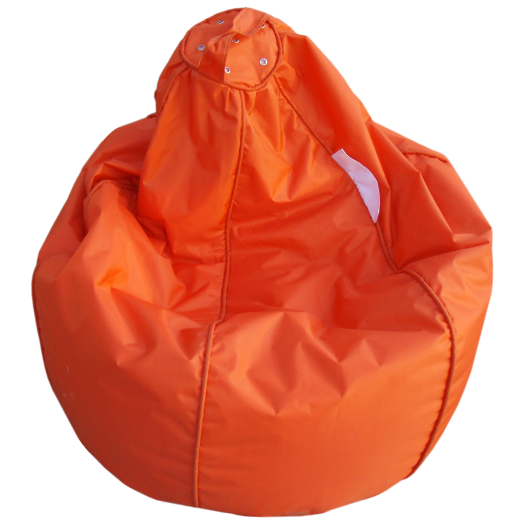 BABZSÁK CSEPP ALAKÚ NARANCSSÁRGA ÁTMÉRŐ: 80CM