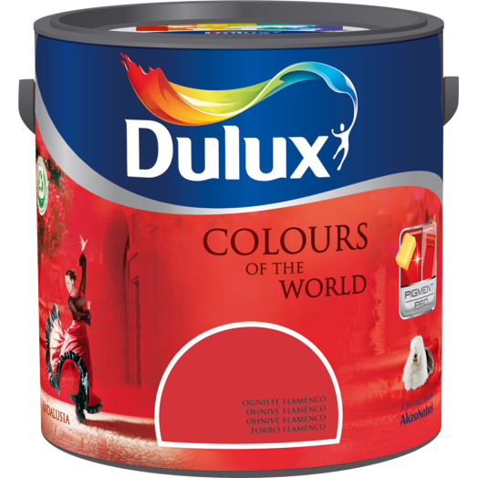 DULUX NAGYVILÁG SZÍNEI 2,5L FORRÓ FLAMENCO