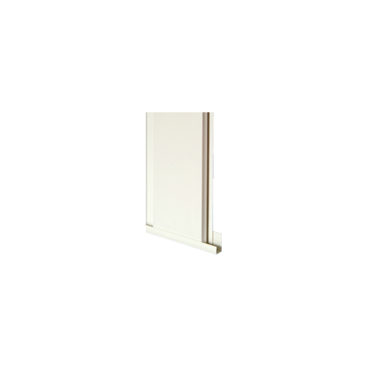 10-ES SZEGÉLYPROFIL FEHÉR PVC FALBURKOLÓ SZEGÉLY 280 CM