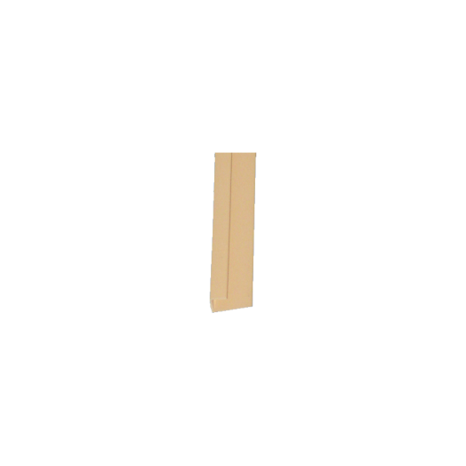 10-ES SZEGÉLYPROFIL PASTEL BEIGE    PVC FALBURKOLÓ SZEGÉLY 280 CM