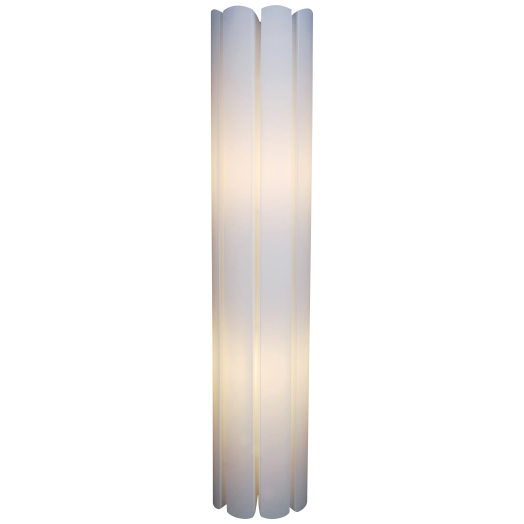 ÁLLÓLÁMPA FEHÉR M:120CM ÁTM:24 CM, 2*E27 40W
