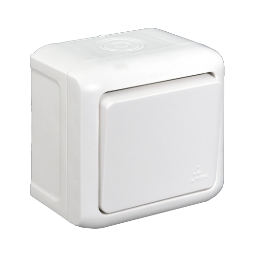 FORIX IP44 FK VÁLTÓKAPCSOLÓ         FEHÉR 10A 250V