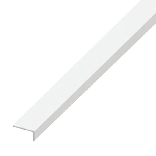 L-PROFIL, PVC FEHÉR 19X22X1,4 1M