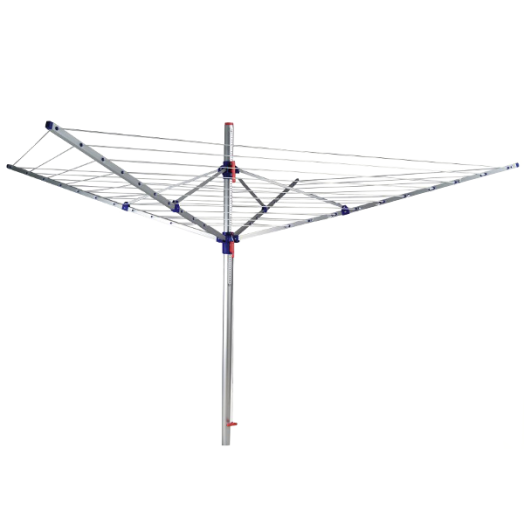 VIVA AIR ULTRA LIGHT RUHASZÁRÍTÓ KÜLTÉRI, 4 ÁGÚ, ALUMÍNIUM, VILEDA