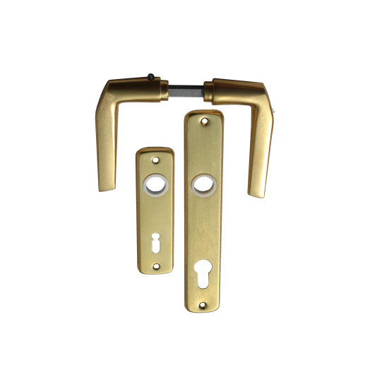 AJTÓKILINCS CZ 90MM ALUMÍNIUM 410 F3