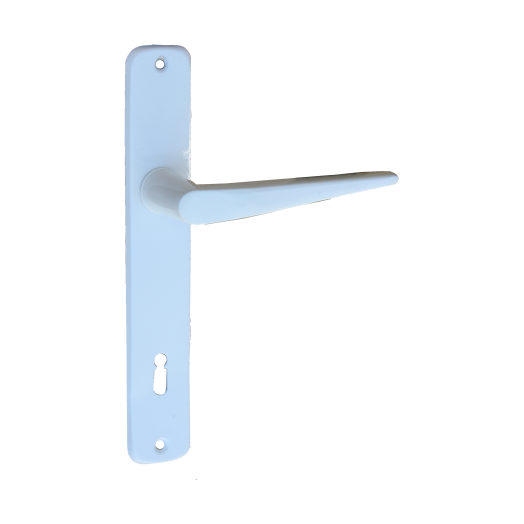 AJTÓKILINCS NZ 90MM ALUMÍNIUM FEHÉR 410M