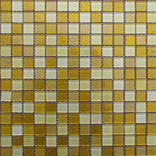 ÜVEGMOZAIK CSD 32,7X32,7CM ARANY FAGYÁLLÓ *KAP*