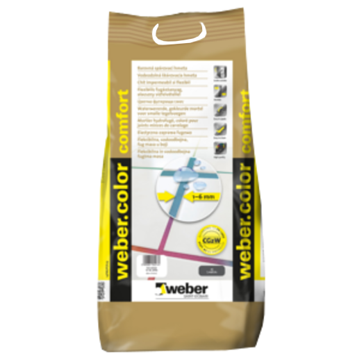 WEBER COLOR COMFORT SZÍNES FUGÁZÓ 2KG FEHÉR