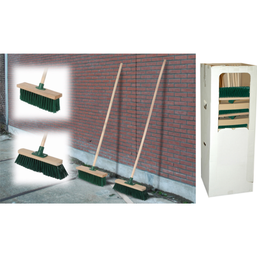 KERTI SEPRŰ 30CM SZÉLES FEJJEL 120CM NYÉLLEL