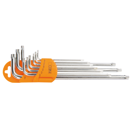 TORX KULCS KÉSZLET,T10-T50, 9 DB 09-526