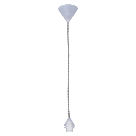 SZÍNES DIVAT FÜGGESZTÉK. H: 120 CM  ÁTLÁTSZÓ, TEXTILBEVONATTAL