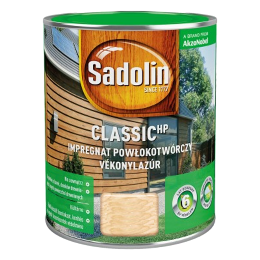 SADOLIN CLASSIC HP, 2,5L, SZÍNTELEN