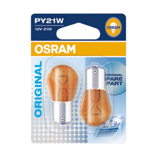 IZZÓ OSRAM PY21W, 1 IZZÓSZÁL SÁRGA