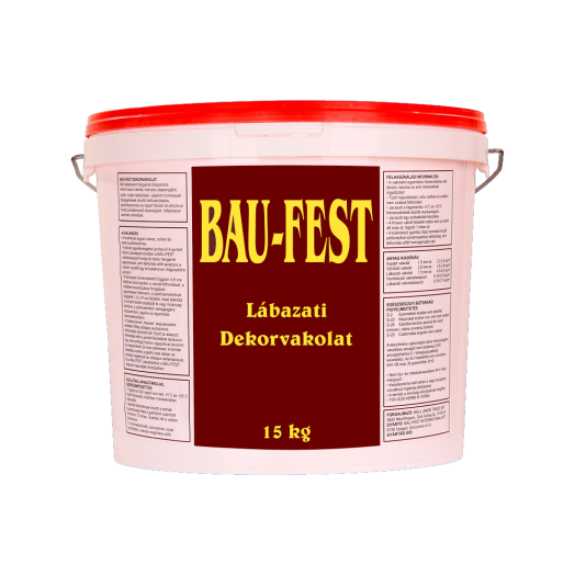 BAU-FEST LÁBAZATI DEKORVAKOLAT ˝24˝ 15KG *KAP*