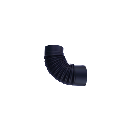 120MM FEKETE FÜSTCSŐ KÖNYÖK 0,6MM FALVASTAGSÁGGAL