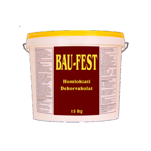 BAU-FEST HOMLOKZATI DEKORVAKOLAT˝36 1,5MM DÖRZS STRUKTÚRA, BARNA *KAP*