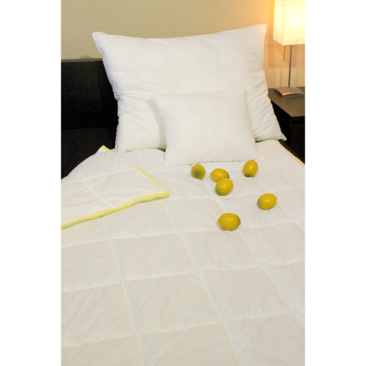 LEMON ÁGYNEMŰGARNITÚRA 400+280+800G (PAPLAN, KISPÁRNA, NAGYPÁRNA)