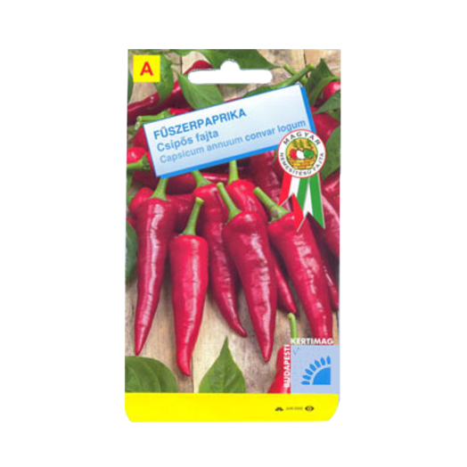 FŰSZERPAPRIKA CSÍPŐS MAGYAR FAJTA A