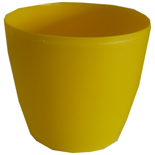 KASPÓ MŰANYAG LILI SÁRGA 15CM
