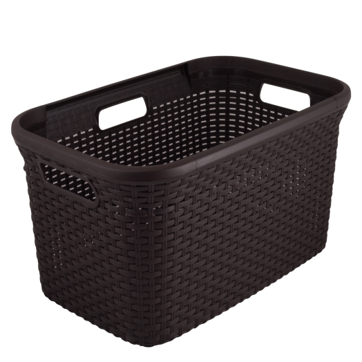 RATTAN HATÁSÚ RUHÁSKOSÁR 45L BARNA