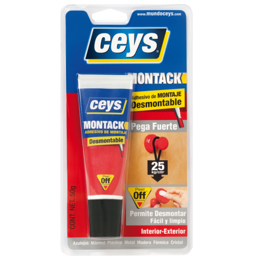 SZERELŐRAGASZTÓ VISSZASZEDHETŐ 50ML CEYS MONTACK PEEL OFF