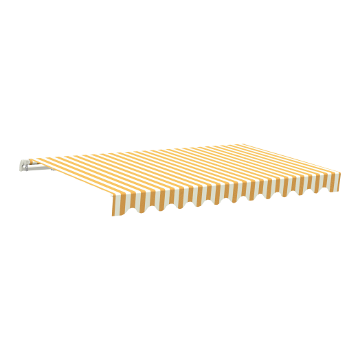 SÁRGA/FEHÉR NAPELLENZŐ 2,95X2M