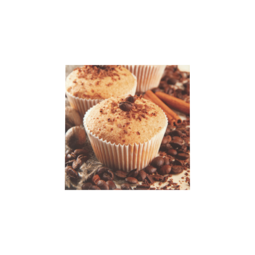 *CARNEVAL DEKORCSEMPE 20X20CM       MUFFIN                        *KAP*
