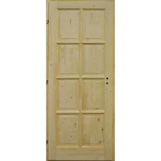 RÁBA FENYŐ 8KAZETT.BELT.AJTÓ TELE 90X210CM JOBB GERÉBTOKIII.O(255239)