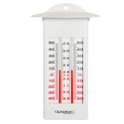 HŐMÉRŐ MŰANYAG FEHÉR 22CM           FEDELES, 2-ALKOHOL SZÁLAS (ZL-117)
