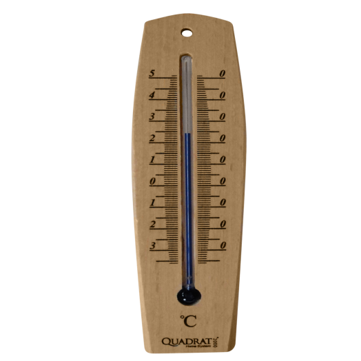 HŐMÉRŐ FA, ALKOHOL SZÁLAS 14CM      OLDALÁN ÍVES (ZLM070)