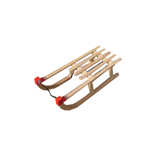 FA SZÁNKÓ 80 CM NATÚR               24*30*80 CM PIROS MŰA.ÉLVÉDŐVEL