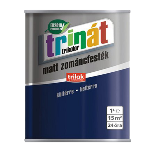 TRINÁT ZOMÁNCFESTÉK 1L 420 KRÉM     MATT, OLDÓSZERES (R:230528)