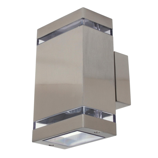 FALI LÁMPA KÜLTÉRI 2XGU10 35W IP44 26X11X10CM HL247 SZÖGLETES HOROZ